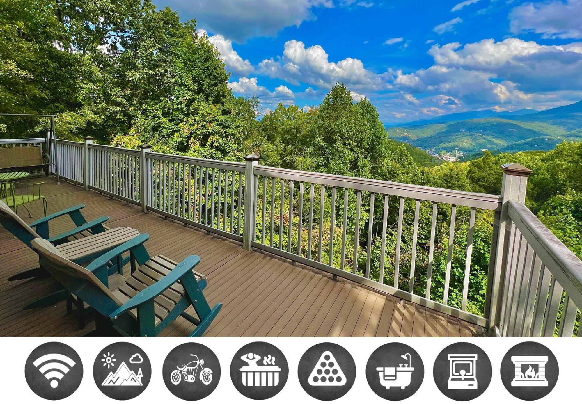 Bear Cave Villa Gatlinburg Esterno foto